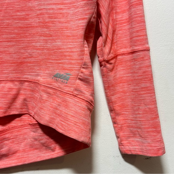 Avia Coral Cowl Neck Sweater Heathered Long Sleeve Athletic Top - M - NWOT - Picture 6 of 9